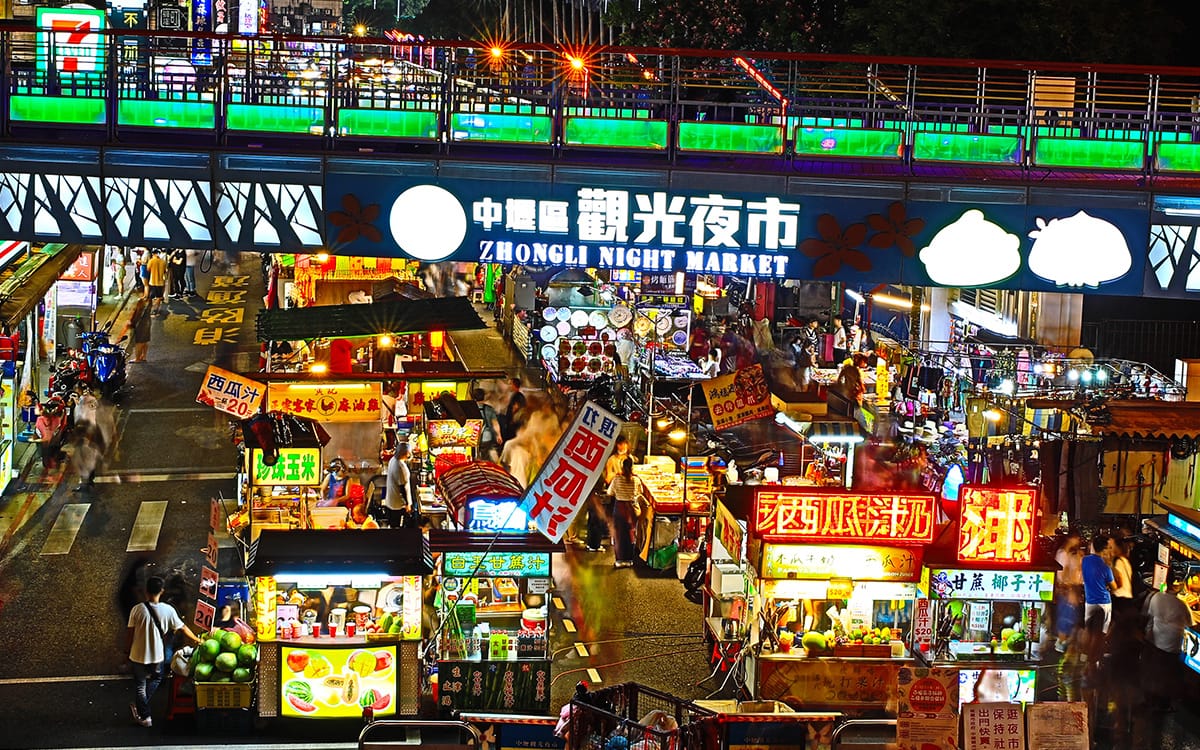 Zhongli Tourist Night Market