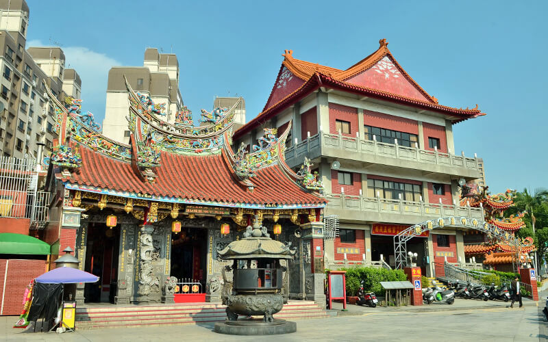 台湾で最も古い財神の廟 - 五福宮