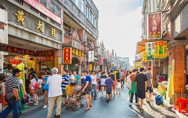 Daxi Old Street business district