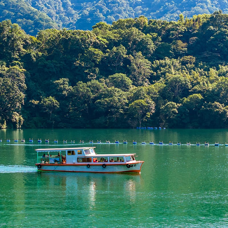 石門水庫遊湖