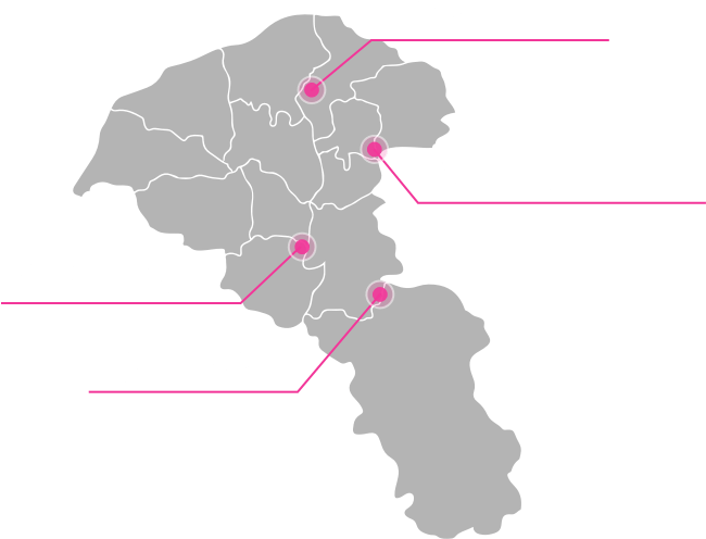 Tourism factories map