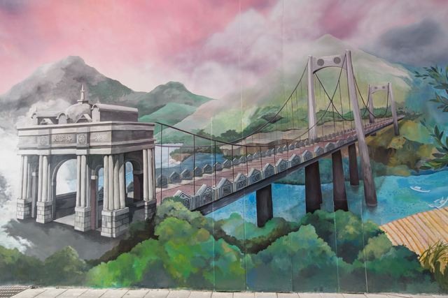 大溪橋壁畫