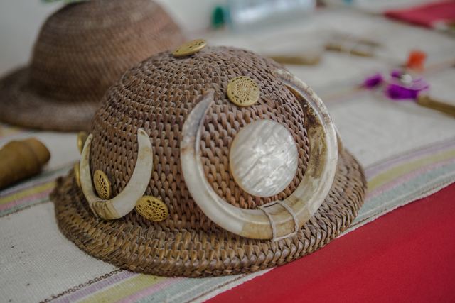 泰雅传统藤帽