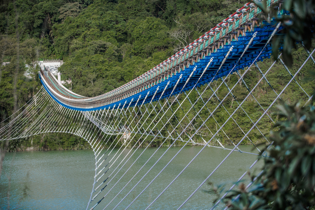 美麗的新溪口吊橋