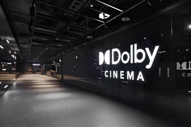 桃園新光影城5樓Dolby杜比廳入口