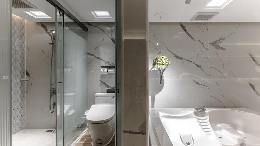 綠意客房浴室