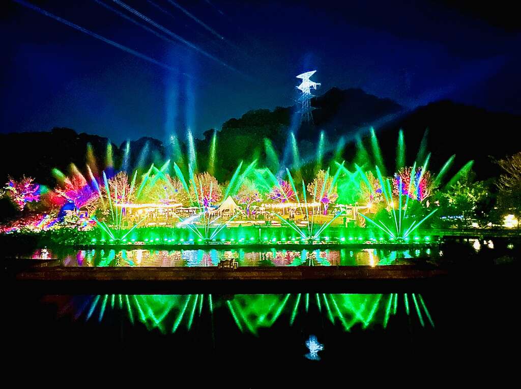 雙十連假遊桃園  慈湖金曲愈夜愈精彩