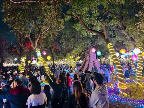 桃園燈會 人潮照片 (2)