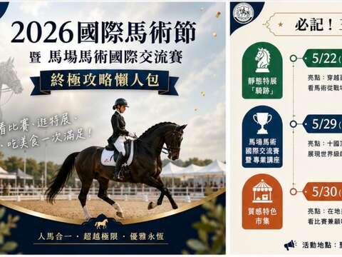 2026國際馬術節活動時程