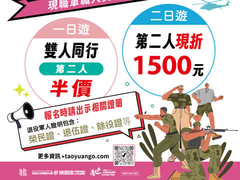 軍人限定旅遊優惠
